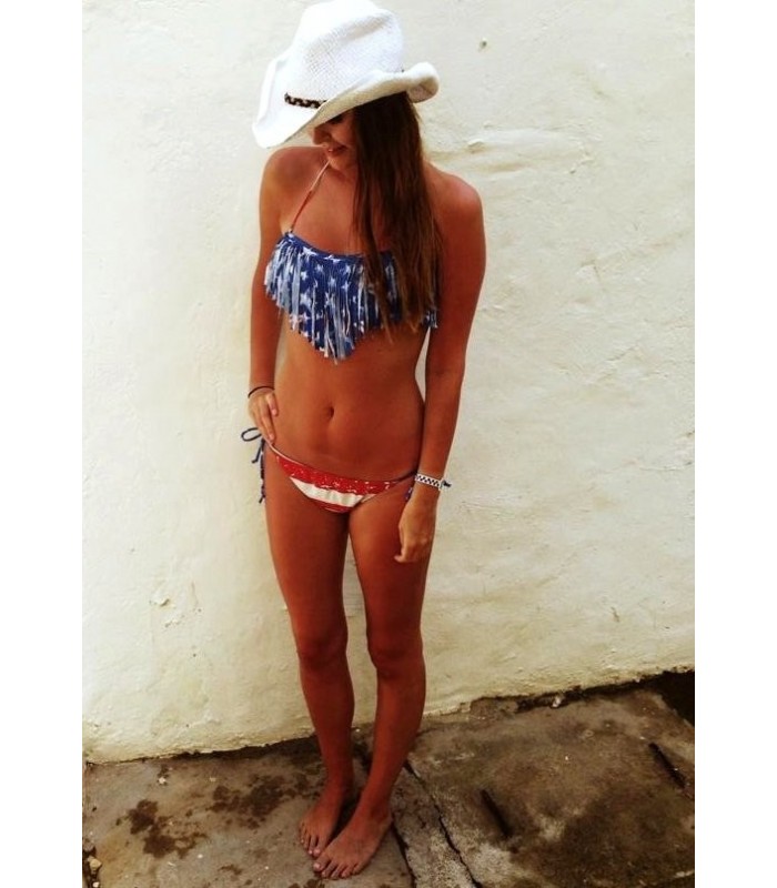 Amerikansk flagga Tofs Bikini – kuva 4