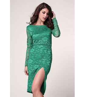 Green Lace Dress