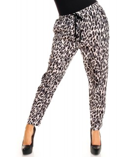 Miss Line leopardikuvioiset housut