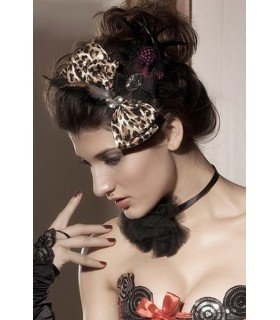 Leo pattern hair clip