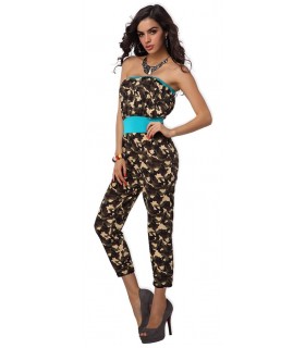 Military-pattern jumpsuit