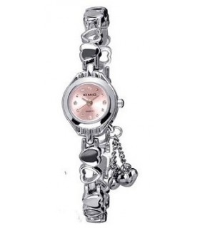 Pink Jewel-like Wristwatch