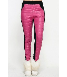 Pink black top leggings (plus size)