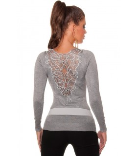 Koucla ornamental embroidered knitwear