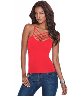 Red Lattiscopic Top