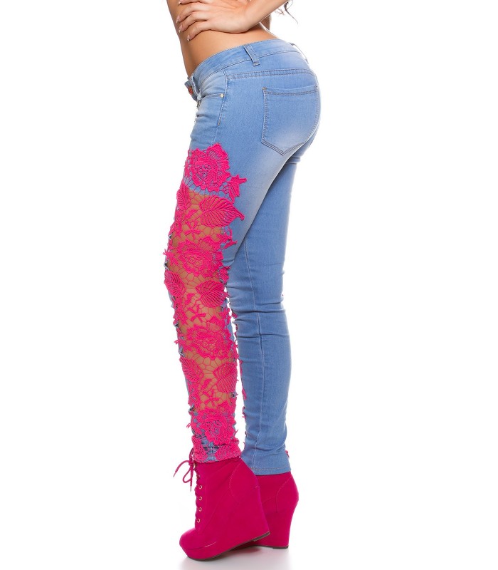Koucla blåvita jeans – kuva 4