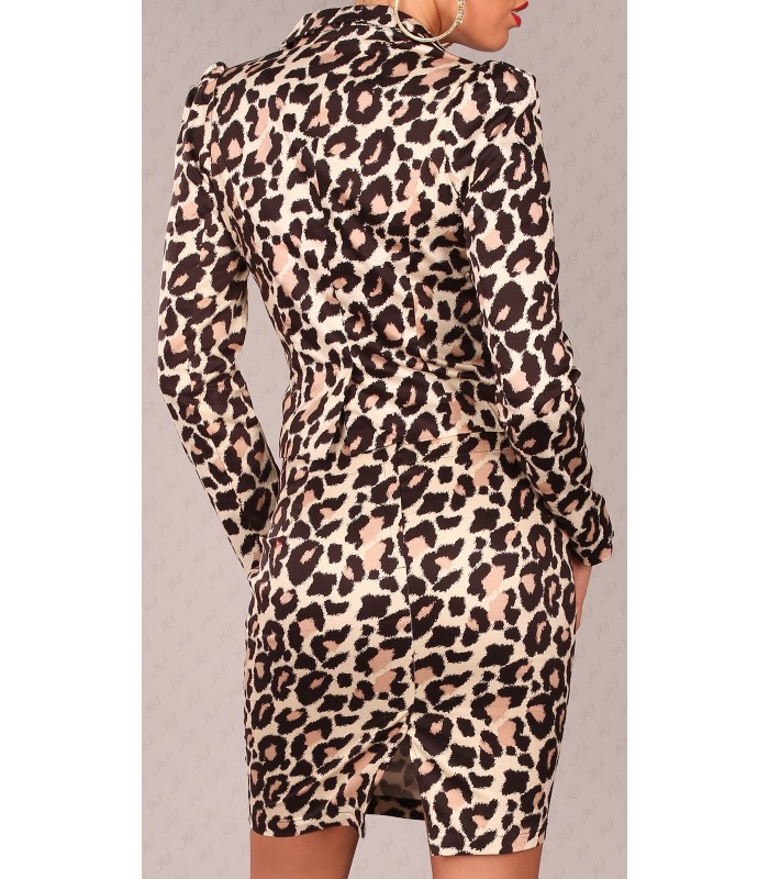 Leopard Print Blazer – kuva 3