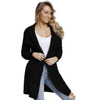 Black Long Card coat