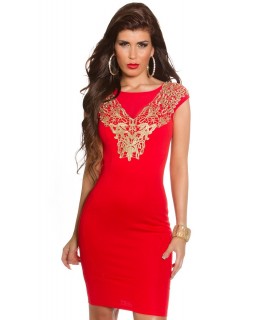 Koucla gold-colored party dress [LAST CHANCE]