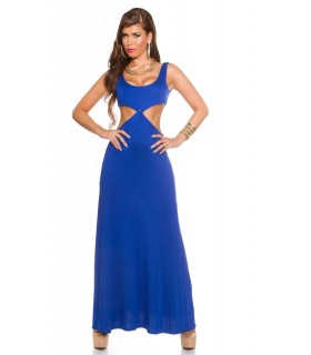 Koucla blue cut out -maxi dress [LAST CHANCE]