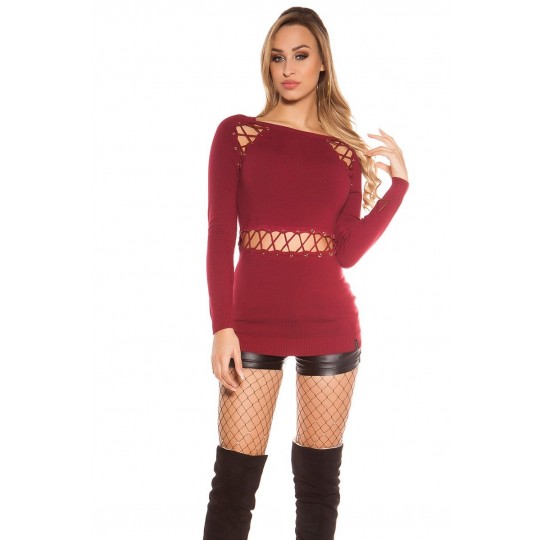 Koucla burgundy long sleeve...