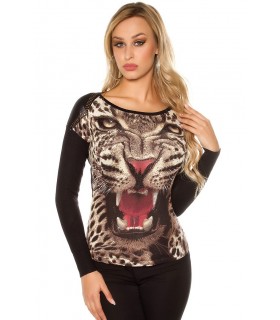 Koucla beige leopardineule