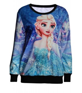Elsa Long Sleeve Print Shirt [LAST CHANCE]