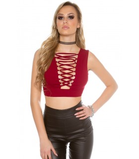 Koucla burgundy short nodritt