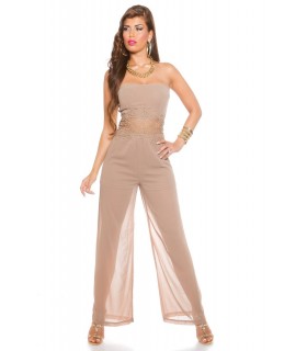 Koucla cappuccino strapless party party party [SISTA CHANSEN]
