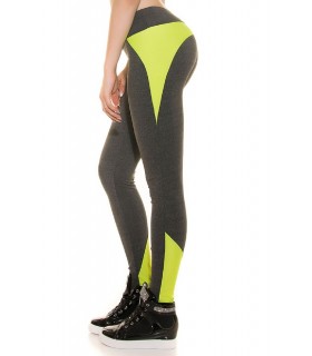 Koucla neon/grey workout tights