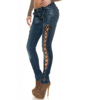 Koucla blå push-up nickar jeans [SISTA CHANSEN]