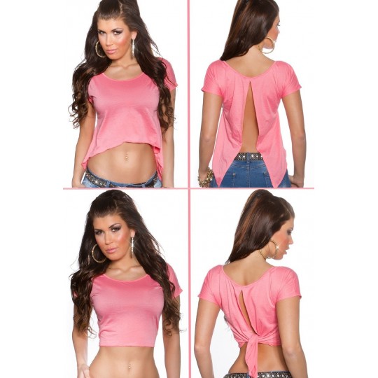 Koucla pink short-sleeved...