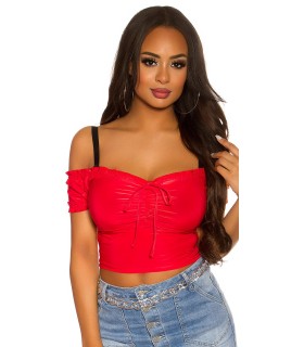 Koucla short sleeve short Latin shirt