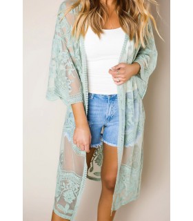 Minttu pitsinen kimono