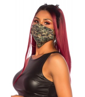 Camouflage Fabric Face Mask [CHRISTMASLE]