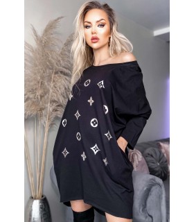 CW Matilda musta oversize tunikamekko [LÖYTÖ]