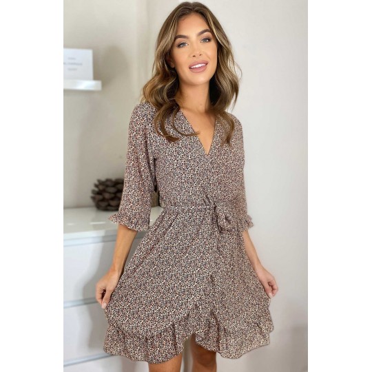 CW Daphne brun wrap-look...