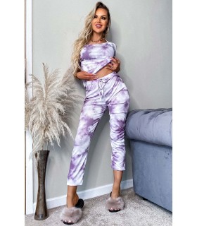 CW Purpurfärgade garnfärgat outfitset