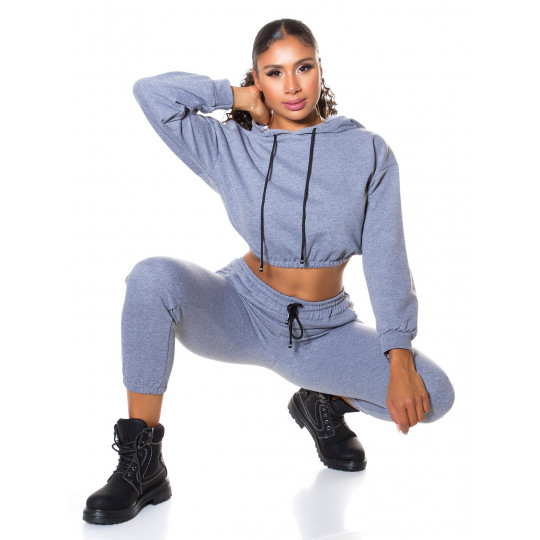 Koucla grey short hoodie