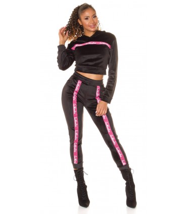Svart rosa La Blanche outfit set