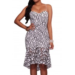 Black and white mermaid party dress [LAST CHANCE]