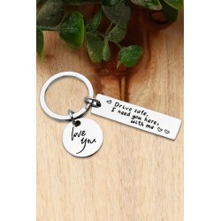 Drive safe keychain