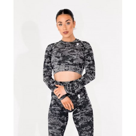 DW Svart Camo Långärmad Ärm