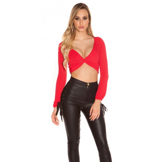 Koucla red long sleeve...