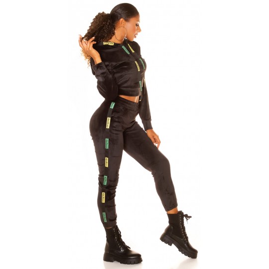 Svart AdvAnco mjukt outfitset