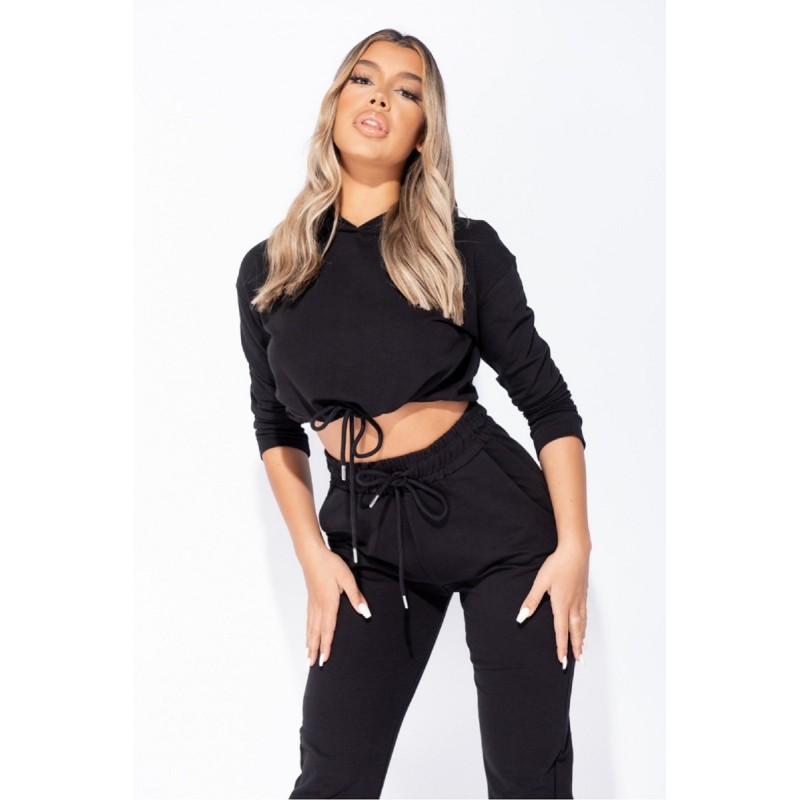 Parisian musta crop oloasusetti – kuva 4