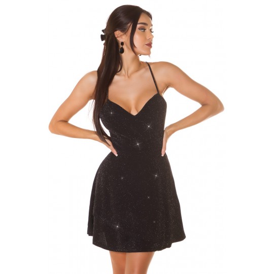 Koucla black glitter dress...