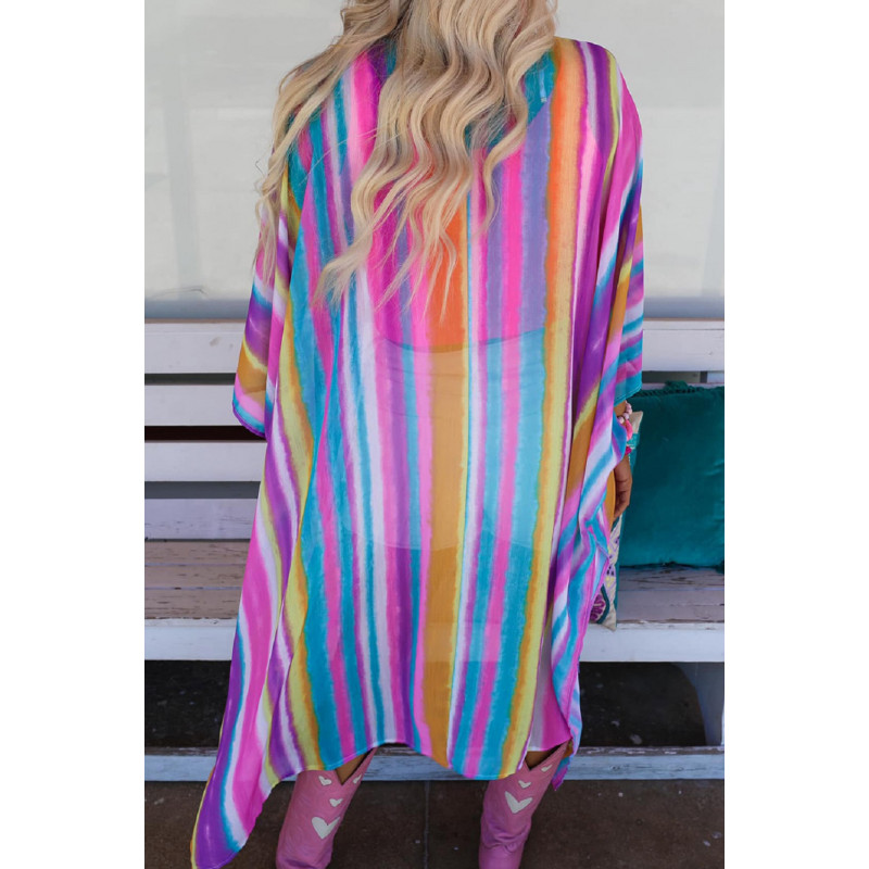 Värikäs sateenkaari kimono – kuva 2