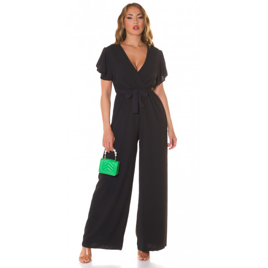 Black short-sleeved...