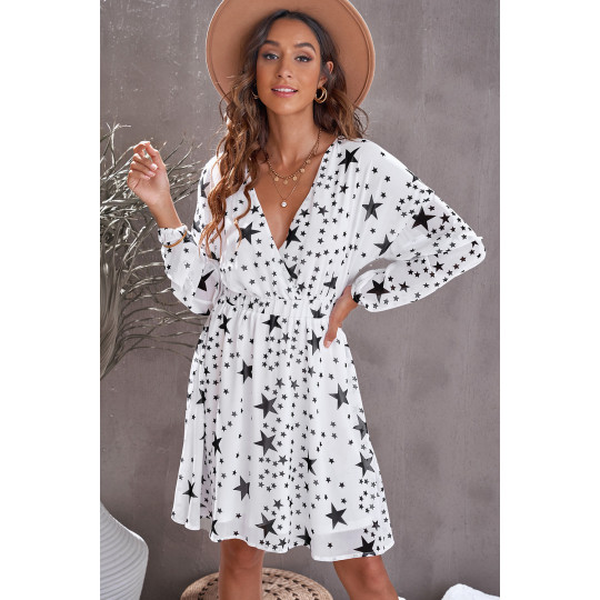 Valkoinen tähtikuvioinen...