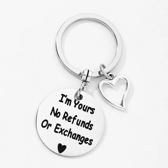 I'm yours keychain