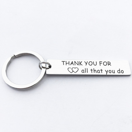 Thank you for all that you do -avaimenperä
