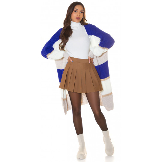 Blue striped oversize baggy...