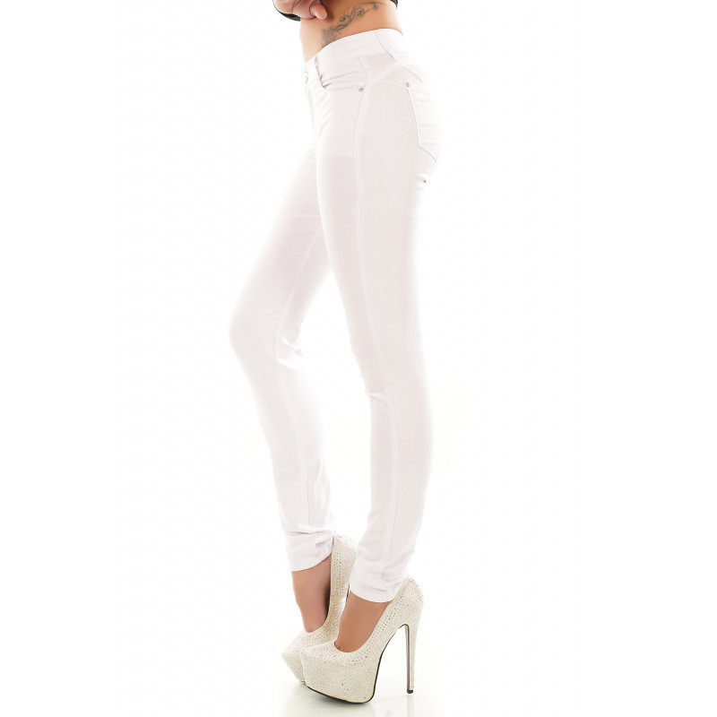 GS vita push up-jeans – kuva 2