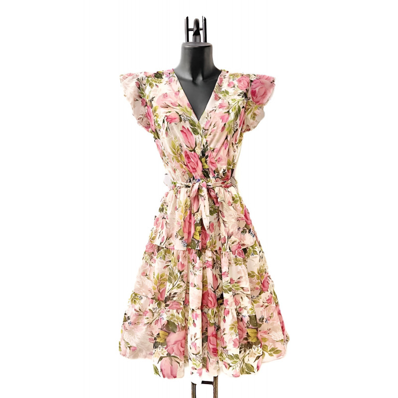 Elle Style Enolie blommig klänning