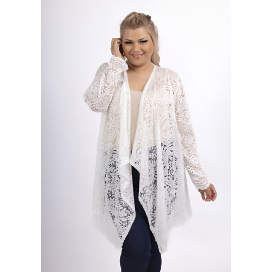 2W Paris valkoinen pitsinen...