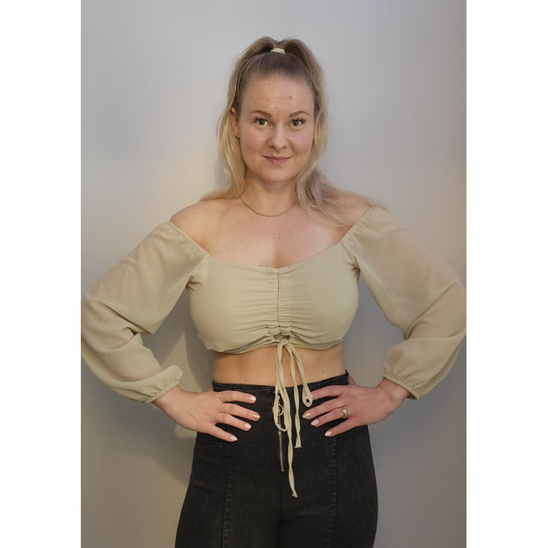 CW Cirilla lätt off-shoulder latinsk skjorta – kuva 2