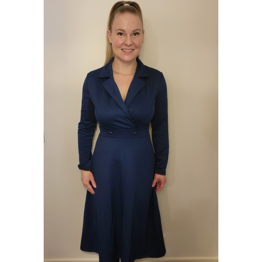 Dark blue jacket dress...