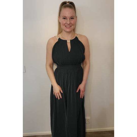 Tummanvihreä pitkä...