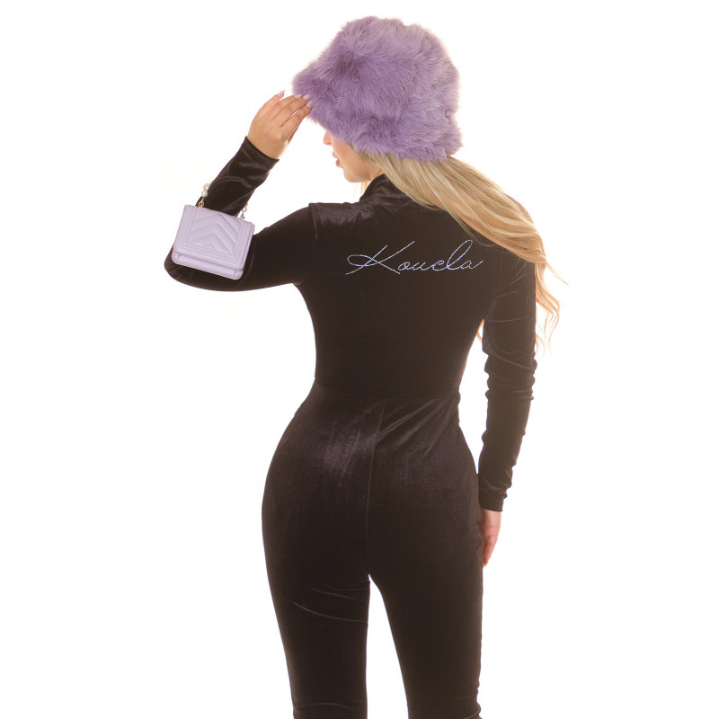 Lila tekoturkishattu – kuva 3